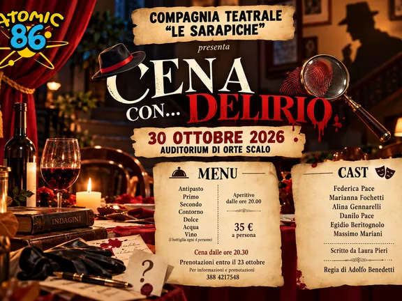 Cena con Delirio