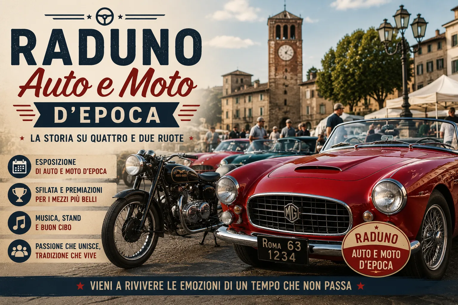 Raduno Auto e Moto d'Epoca